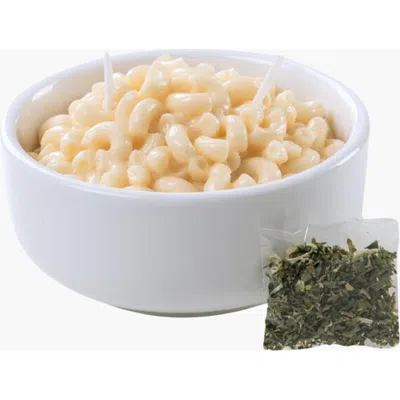 Southlake Gifts Macaroni And Cheese Pasta Candle In White