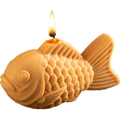 Southlake Gifts Taiyaki Candle In Brown