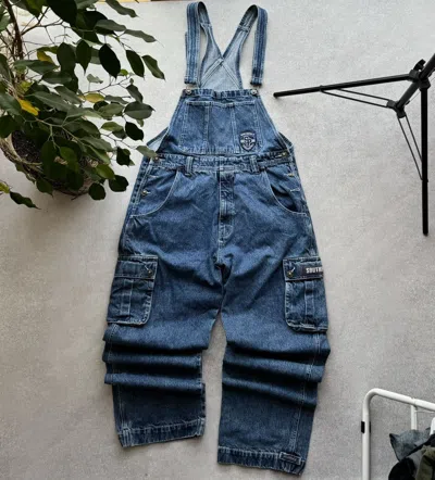 Pre-owned Southpole X Vintage Overalls Denim South Pole In Blue