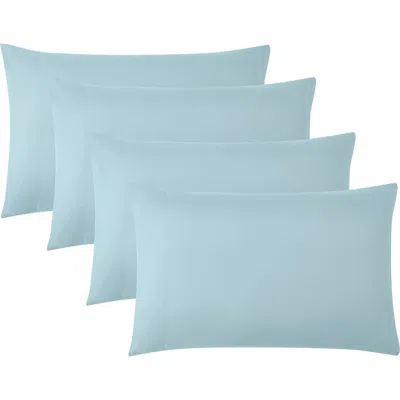 Southshore Fine Linens 4 Piece Pillow Case Set In Blue
