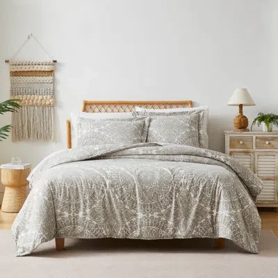 Southshore Fine Linens Ashanti Oversized Duvet Cover Set By  In Ivory