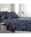 Southshore Fine Linens Botanical Garden 4-pc. Printed Sheet Set, Twin In Blue