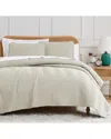 Southshore Fine Linens Chevron 2pc Quilt And Sham Set In White