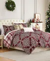 Southshore Fine Linens Christmas Carol 5-pc. Holiday Comforter Set, King/california King