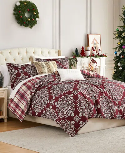 Southshore Fine Linens Christmas Carol 5-pc. Holiday Comforter Set, King/california King