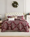 Southshore Fine Linens Christmas Carol 5-pc. Holiday Quilt Set, Full/queen