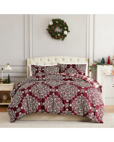SOUTHSHORE FINE LINENS SOUTHSHORE FINE LINENS CHRISTMAS CAROL HOLIDAY COMFORTER SET