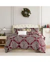 SOUTHSHORE FINE LINENS SOUTHSHORE FINE LINENS CHRISTMAS CAROL HOLIDAY COMFORTER SET