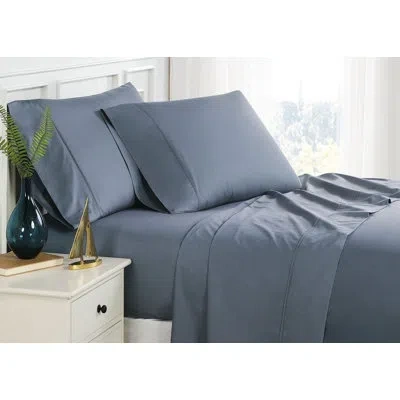 Southshore Fine Linens Curtia 300 Thread Count 100% Cotton Percale Sheet Set In Multi