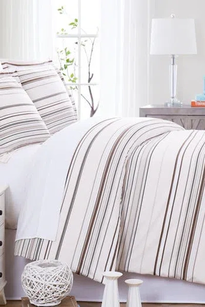Southshore Fine Linens Full/queen Luxury Collection Premium Oversized Duvet Cover Set In Brown