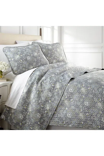 Southshore Fine Linens Full/queen Luxury Premium Collection Ultra-soft Quilt Cover Set In Blossom Blue