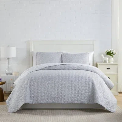 Southshore Fine Linens Geometric Maze Collection Microfiber Quilt Set In Multi