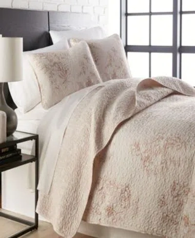 Southshore Fine Linens Harmony Ultra Soft Quilt Sets In Beige