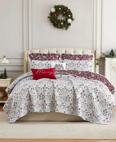 Southshore Fine Linens Holiday Harmony 7-pc. Quilt Set, King/california King