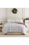Southshore Fine Linens Holiday Harmony Oversize Duvet Set In Holiday Harmony
