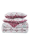 Southshore Fine Linens Holiday Harmony Oversize Quilt Set In Holiday Harmony