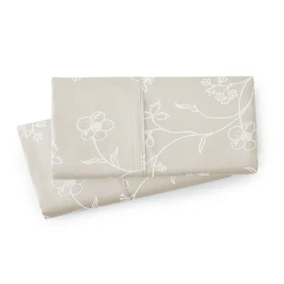 Southshore Fine Linens Lockport 300 Thread Count Floral 100% Long Staple Cotton Sateen Two Pillow Cases In Multi