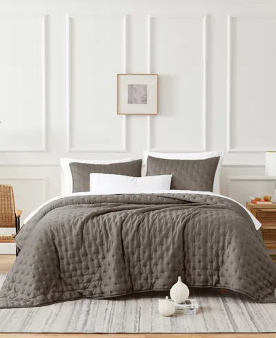 Southshore Fine Linens Luxurious 100% Viscose 3-pc. Quilt Set, King In Multi