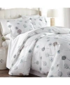 Southshore Fine Linens Luxury Dandelion Dreams Duvet Cover Sets Bedding In Blue