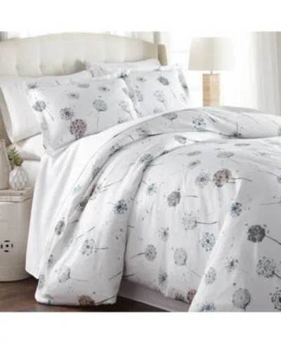 Southshore Fine Linens Luxury Dandelion Dreams Duvet Cover Sets Bedding In Blue