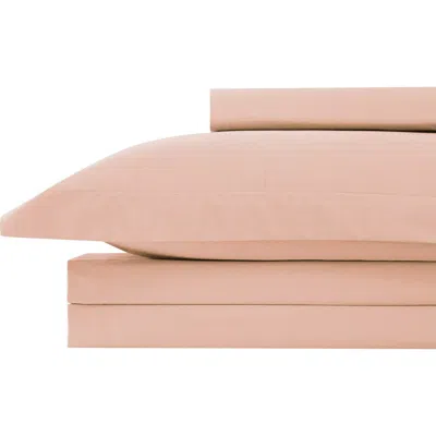 Southshore Fine Linens Luxury Essentials Duvet Cover Set In Peach