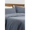 Southshore Fine Linens Luxury Essentials Duvet Cover Set In Steel Blue