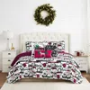 Southshore Fine Linens Merry Town Christmas Oversized Holiday Quilt Set In Merry Town Christmas