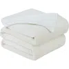Southshore Fine Linens Microfleece Oversized Reversible Faux Shearling Throw Blanket In Cream