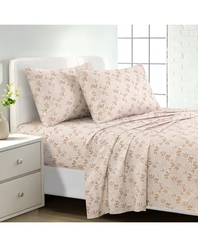 Southshore Fine Linens Modern Chic Ultra Soft Deep Pocket Sheet Set In Neutral