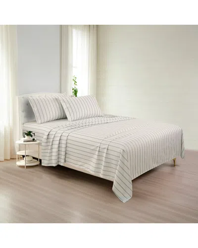 Southshore Fine Linens Modern Chic Ultra Soft Deep Pocket Sheet Set In White
