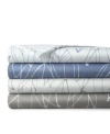 Southshore Fine Linens Modern Foliage Ultra Soft 4 Piece Sheet Sets In Gray