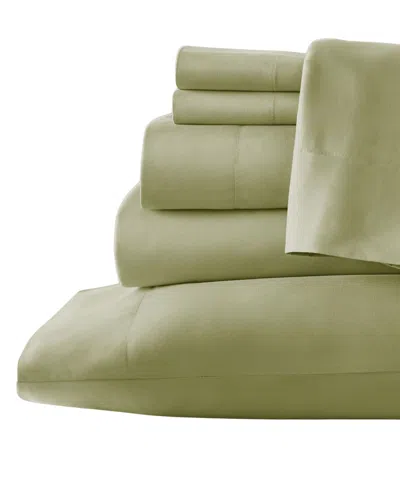 Southshore Fine Linens No-slip Ultra Soft Deep Pocket 4-piece Sheet Set, Twin In Green