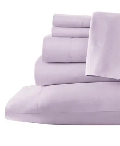 Southshore Fine Linens No-slip Ultra Soft Deep Pocket 6-piece Sheet Set, King In Purple