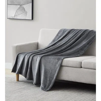 Southshore Fine Linens Oversized Cozy Microfleece Bed Blanket And Throws In Multi