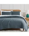 Southshore Fine Linens Pebbles Quilt And Sham Set In Blue