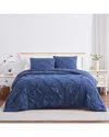 Southshore Fine Linens Pinch Pintuck Duvet Cover Set In Blue