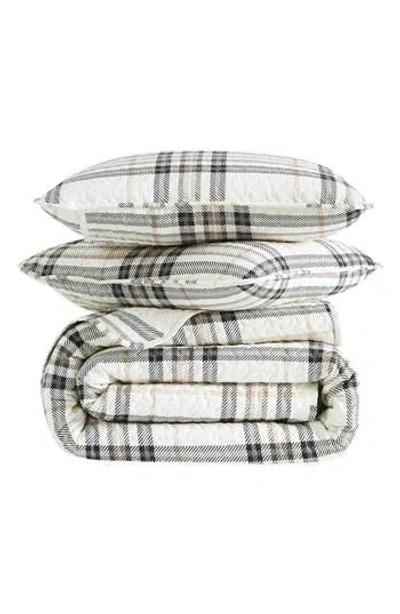 Southshore Fine Linens Plaid Collection- Luxury Premium Oversized Quilt Set In Multi