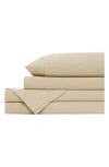 Southshore Fine Linens Premium Collection Pleated Extra Deep Pocket Sheet Set In Sand