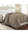 Southshore Fine Linens Premium Down Alternative Comforter, Twin In Dark Taupe