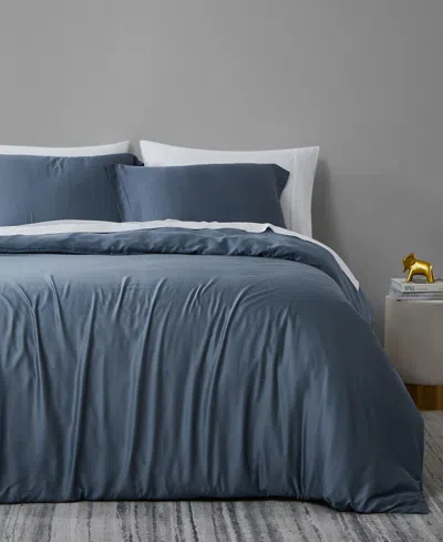 Southshore Fine Linens Premium Luxury Duvet Cover 3-pc. Set, King/california King In Steel Blue