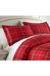 Southshore Fine Linens Premium Quality Vilano Springs Comforter Set In Plaid Red
