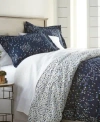 Southshore Fine Linens Premium Ultra Soft Botanical Printed 3-pc. Comforter Set, Full/queen In Blue