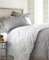 Southshore Fine Linens Premium Ultra Soft Botanical Printed 3-pc. Comforter Set, Full/queen In Gray