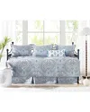 Southshore Fine Linens Pure Melody Daybed Cover Set In Aqua