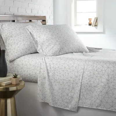 Southshore Fine Linens Queen Sized Modern Printed Sheet Set In Multi