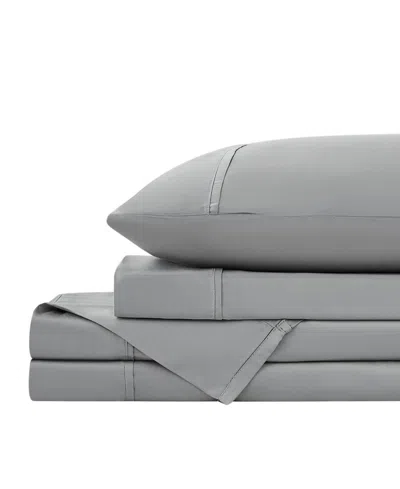 Southshore Fine Linens Solid Extra Deep Pocket 500- Thread Count 4-pc. Sheet Set, California King In Gray