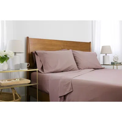 Southshore Fine Linens Southshore Essentials Double Brushed 100 Gsm Sheet Set In Neutral