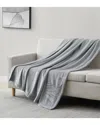 Southshore Fine Linens Premium Fleece Throw Blanket In Grey