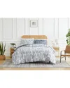 Southshore Fine Linens Spirit Oversized Duvet Cover Set In Charcoal