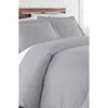Southshore Fine Linens Ultra-soft Microfiber Duvet Cover Set In Gray
